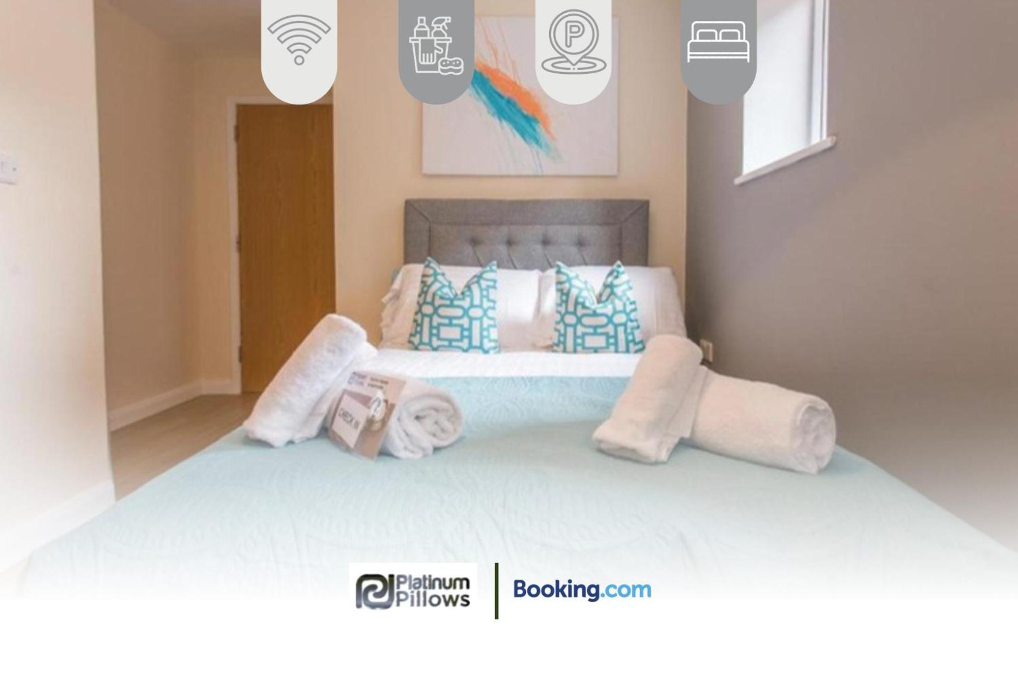 Modern 2 Bedroom Apartments, Near Headington Hospital, Families & Contractor With Parking Apartment Oxford