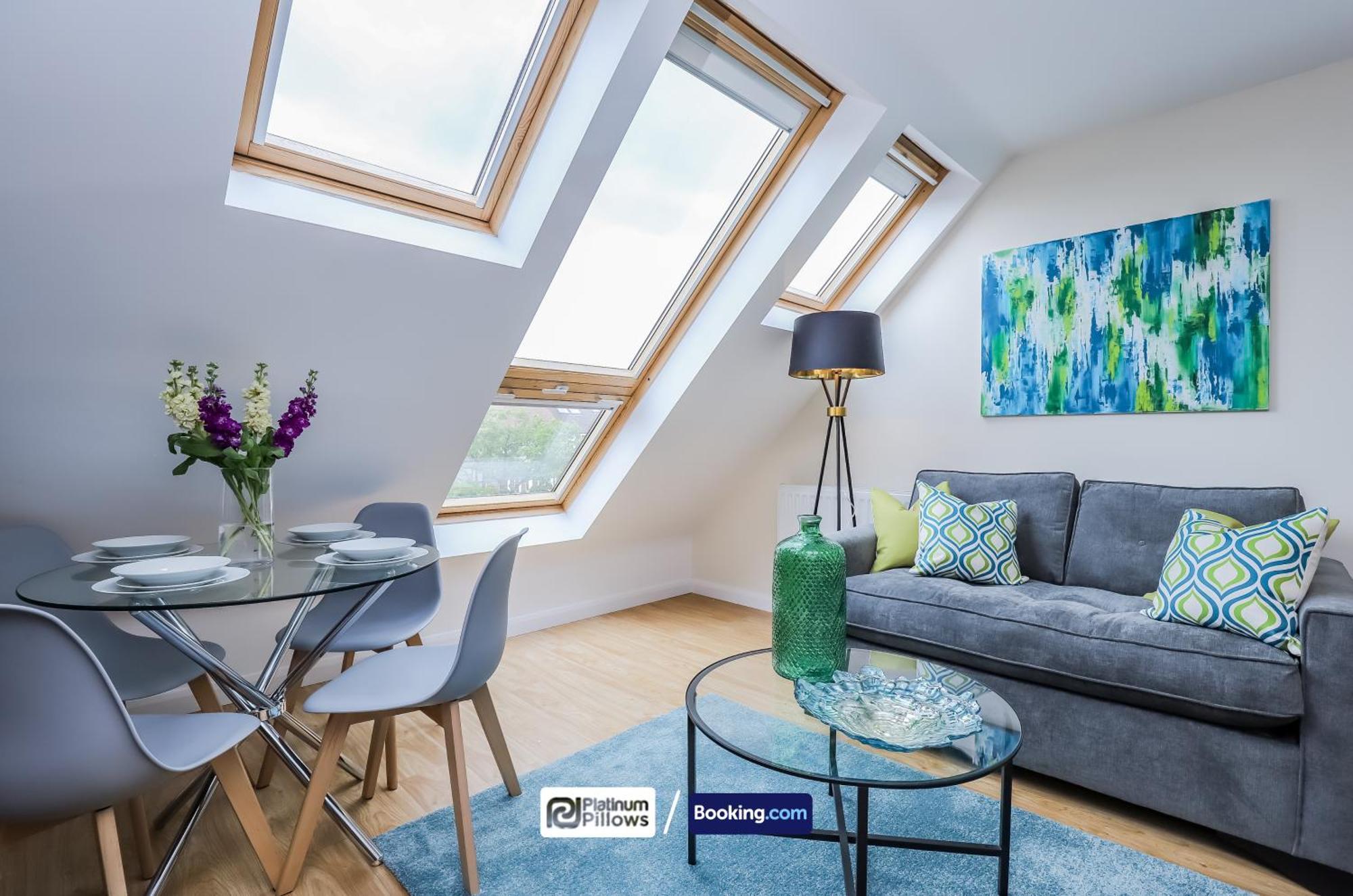 Apartment Modern 2 Bedroom Apartments, Near John Radcliffe Hospital, Families & Contractor *