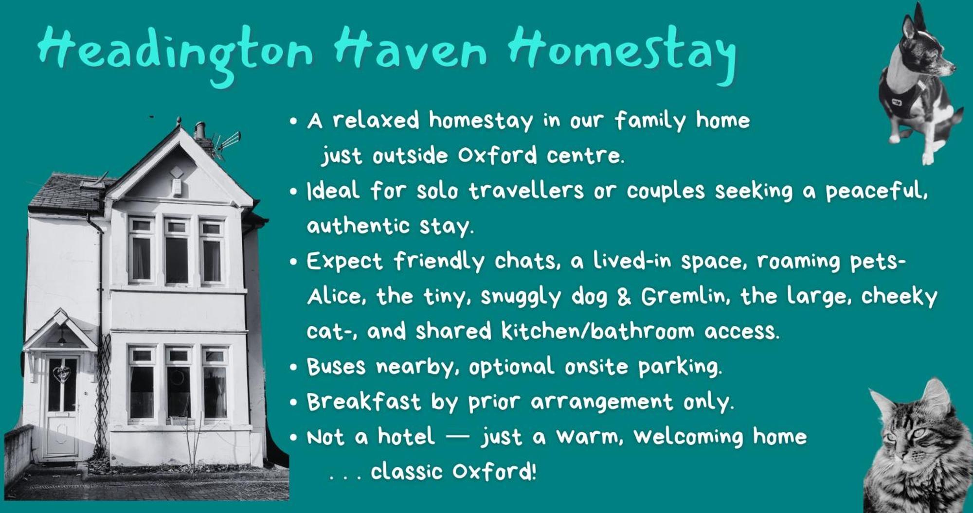 Headington Haven Homestay *