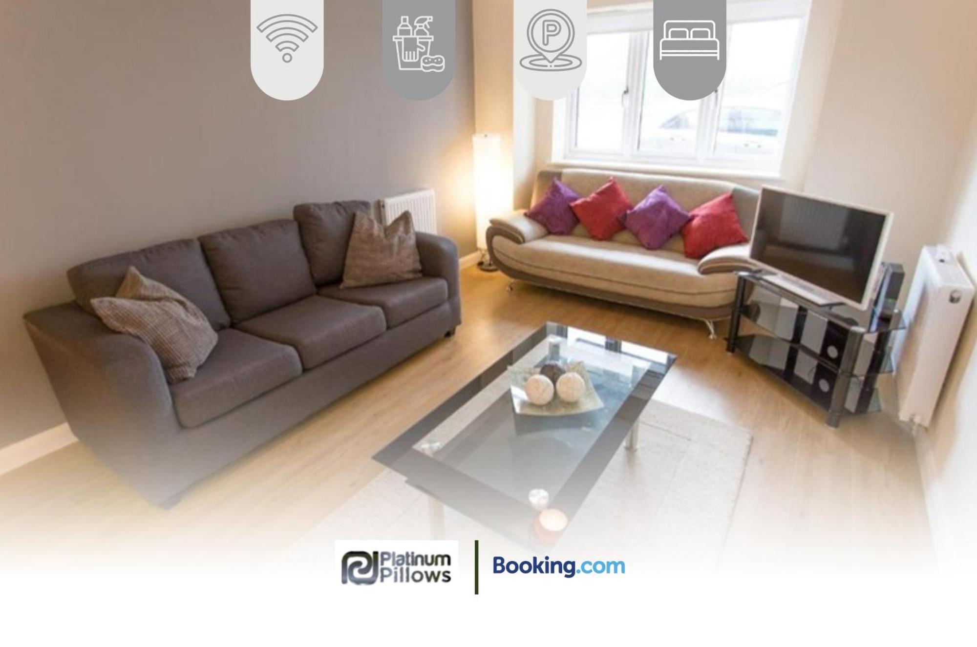 Apartment Modern 2 Bedroom Apartments, Near Headington Hospital, Families & Contractor With Parking