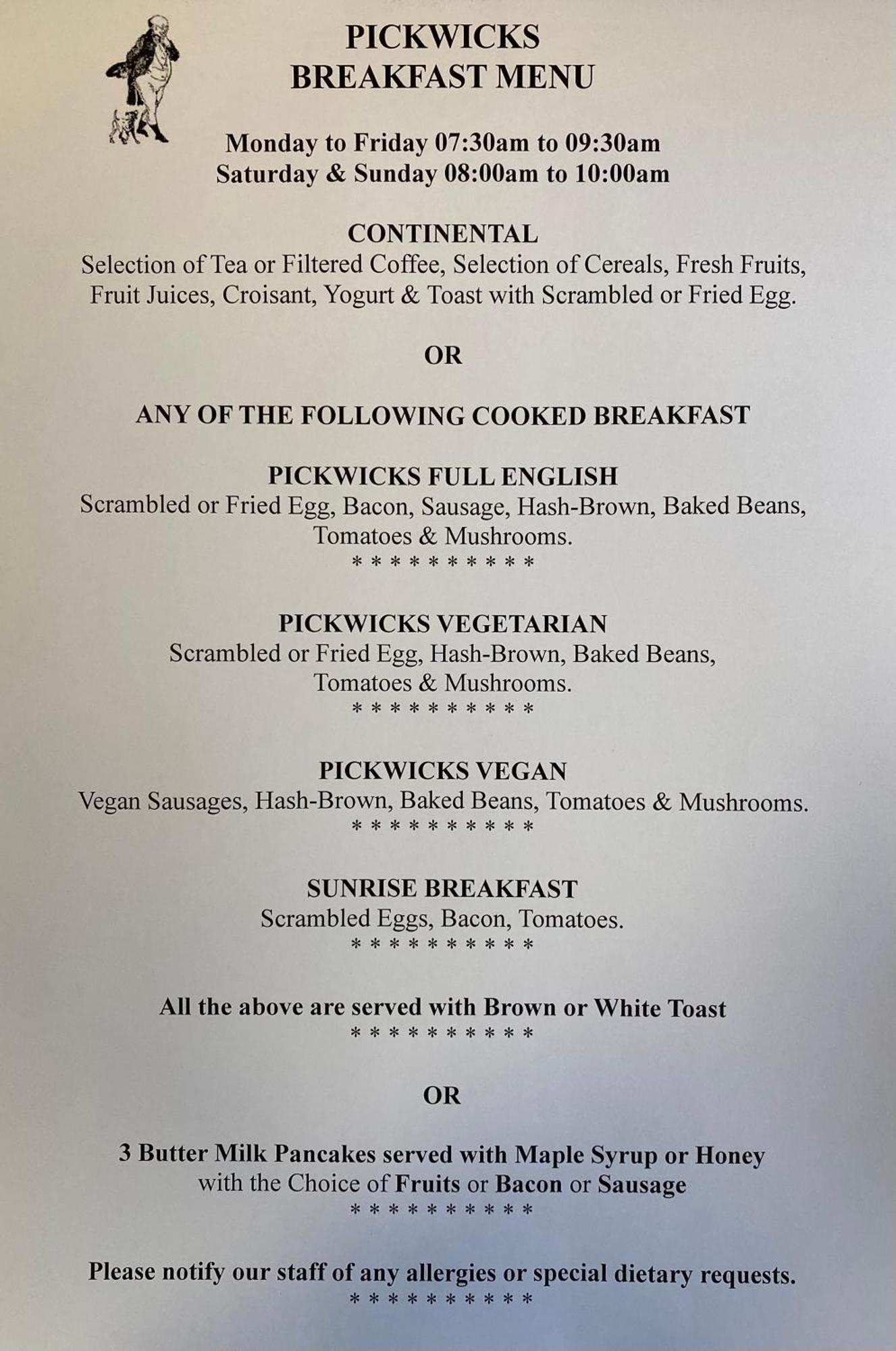 Bed & Breakfast Pickwicks 4*